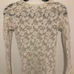 Intimately Free People White Long Sleeve